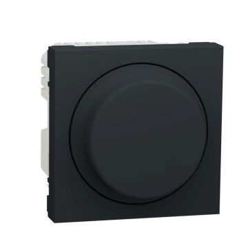 New Unica Regulador Giratorio Led 4-200 Va Antrac