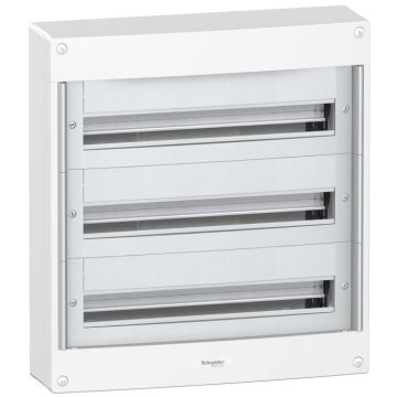 Cofre Metálico Pragma24 Superficie 3 Filas Con 72 Módulos Sin Puerta