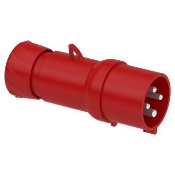 Clavija De Conmutación Pk Patrika Tornillo 32 A Ip44 380 V 3p+t 50-60 Hz