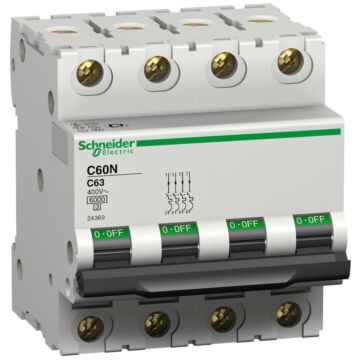 Interruptor Automático Magnetotérmico Ic60n 4p 6a Curva-c