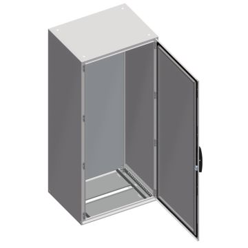 Spacial Sm Armario De Acero Con Placa De Montaje  - 1800x1000x400 Mm