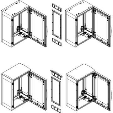 Additional Aesthetic Trim Kit For Coupling Versplat Or Plazt With Canopy D320mm