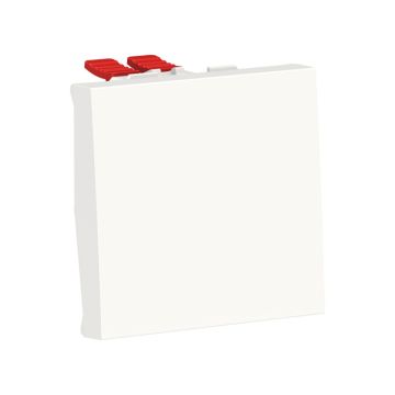 New Unica Cruzamiento 2 Modulos Color Blanco Polar