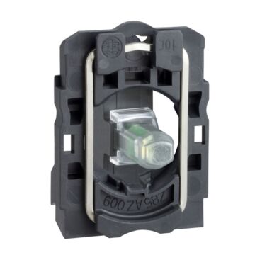 Cuerpo Diámetro 22mm 24v Con Led Amarillo Tornillo Embellecedor Plástico