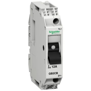 Disjuntor Tesys Para Circuitos De Comando - Gb2-cb – 0,5 A - 1 Pólo - 1d