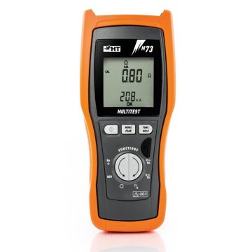 M73 - Medidor de Bucle de tierra + RCD + RST