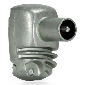 Conector PROEasyf CEI diámetro 9,5mm M acodado blindado