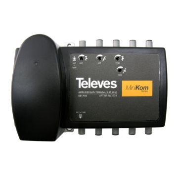 Amplificador MINIKOM RET+MATV+FI F G(-5)/30/33-38