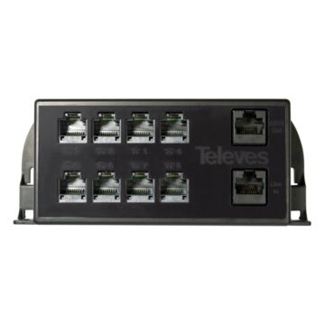 Multiplexor pasivo RJ45 1 M/9 H salida ADSL