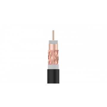 Cable coaxial T100plus 16PRtC Euroclase Fca y blindaje clase A - 100m (bobina de cartón)