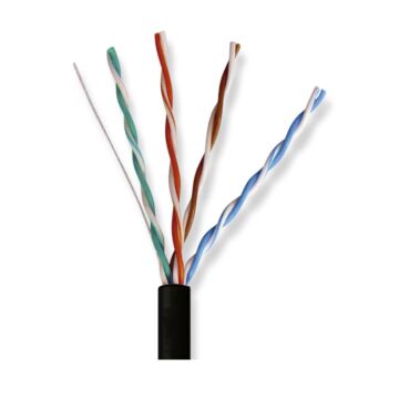 CABLE DE DATOS DK5000E U/UTP FCA CU 24AWG PE 305m NEGRO