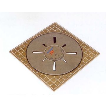 Tapa registro TR-230 en hierro fundido