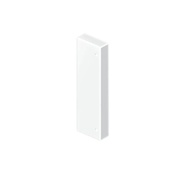 93 Tapa final blanco RAL9010 50x80 U24X