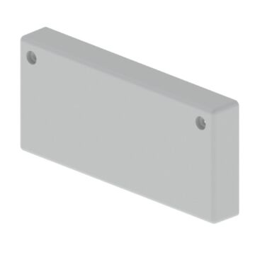 66 Tapa final gris RAL7035 60x150 U23X