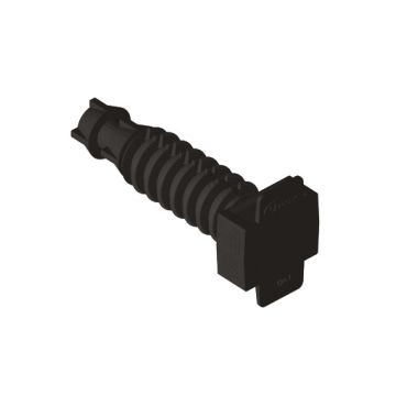 25 Taco a presión negro Ø8 U63X