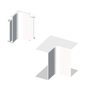 73 Ángulo interior blanco RAL9010 60x90 U24X