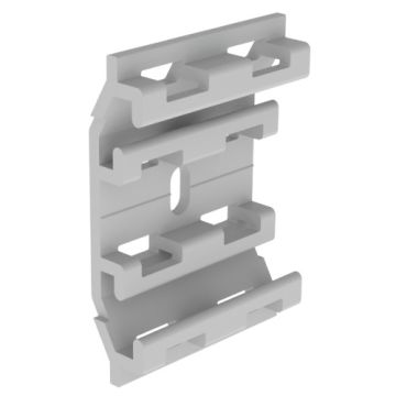 31 Base individual gris RAL7035 75 mm U23X