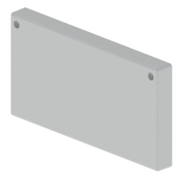 66 Tapa final gris RAL7035 100x200 U23X