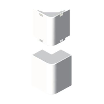 78 Ángulo exterior blanco RAL9010 20x50 U24X
