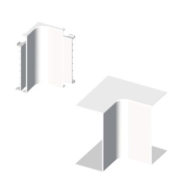 73 Ángulo interior blanco RAL9010 40x60 U24X