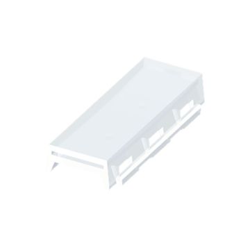 18 Cajetín porta-etiquetas transparente PC