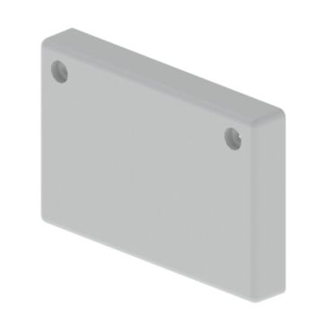 66 Tapa final gris RAL7035 60x100 U23X