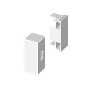 78 Tapa final blanco RAL9010 20x50 U24X