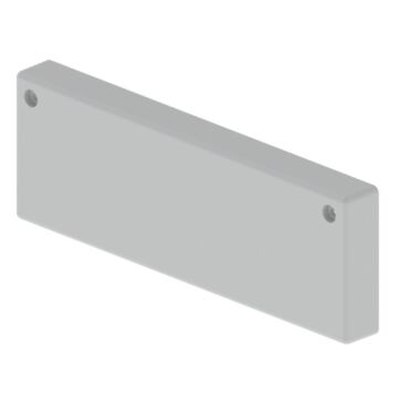 66 Tapa final gris RAL7035 60x200 U23X