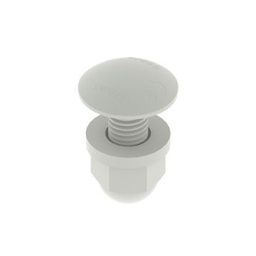 66 Tornillo DIN 603 ISO 8677 gris RAL7035 M8x20 U23X