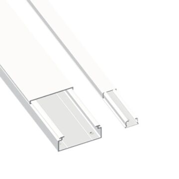 78 Moldura sin tabique blanco RAL9010 20x50 U43X