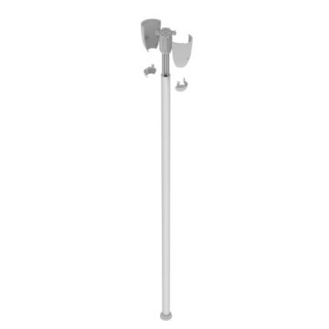 50 Columna falso techo anodizado gris Ø50 3,10m Aluminio