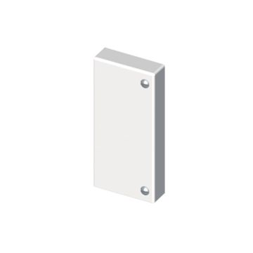 73 Tapa final blanco RAL9010 60x110 U24X