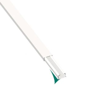 78 Moldura autoadhesiva blanco RAL9010 10x22 U23X