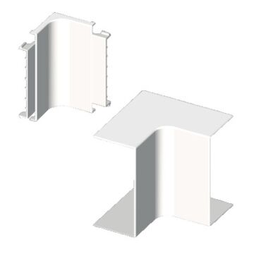 ANGULO INTERIOR PVC 72/73 PARA 73075 U24X BLANCO NIEVE