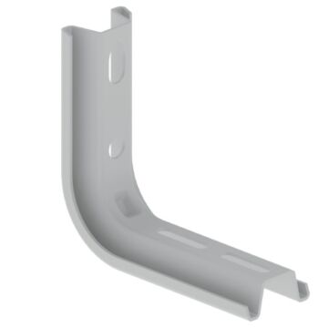 66 Soporte L gris RAL7035 100 Acero epoxy