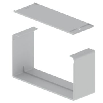 66 Cubrejuntas gris RAL7035 100X200 U23X