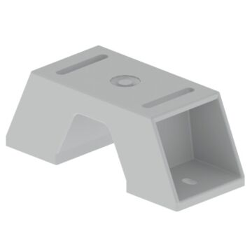 66 Soporte vertical aislante gris RAL7035 200 U23X