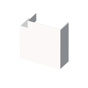 73 Ángulo plano blanco RAL9010 60x90 U24X