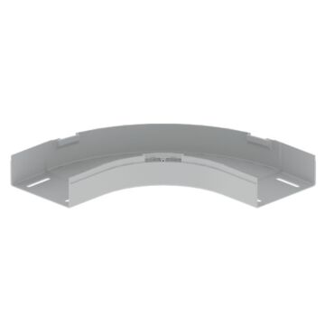 66 Curva plana de 90° gris RAL7035 60x150 U23X