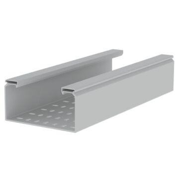 66 Bandeja perforada gris RAL7035 100x200 U23X