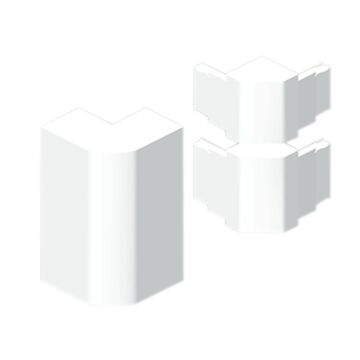 93 Ángulo exterior blanco RAL9010 50x150 U24X