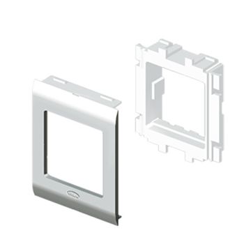 93 Adaptador 1 mec. Mosaic color aluminio 65 U24X