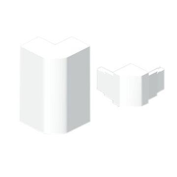 93 Ángulo exterior blanco RAL9010 50x80 U24X