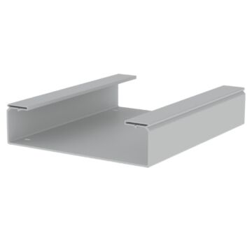 66 Bandeja lisa gris RAL7035 100x400 U23X