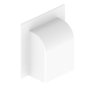 31 Pasamuros acodado blanco RAL9010 45x75 U24X