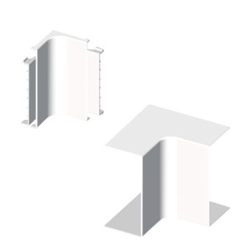 73 Ángulo interior blanco RAL9010 40x60 U42X