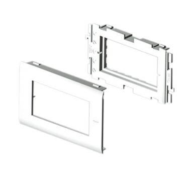 93 Adaptador 2 mec. Mosaic blanco RAL9010 80 U24X