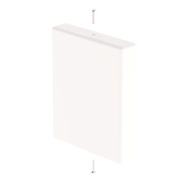 31 Tapa final blanco RAL9010 60x75 U24X