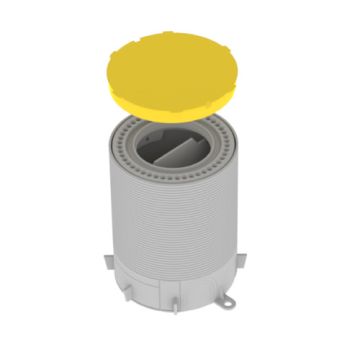 52 Caja de suelo gris U24X