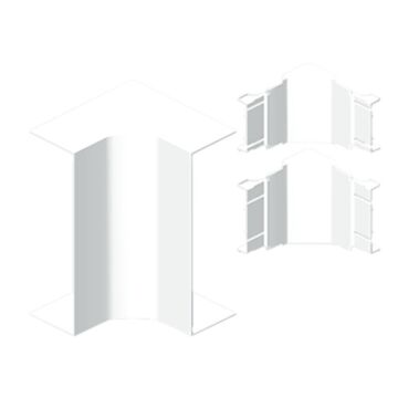 93 Ángulo interior blanco RAL9010 50x150 U24X